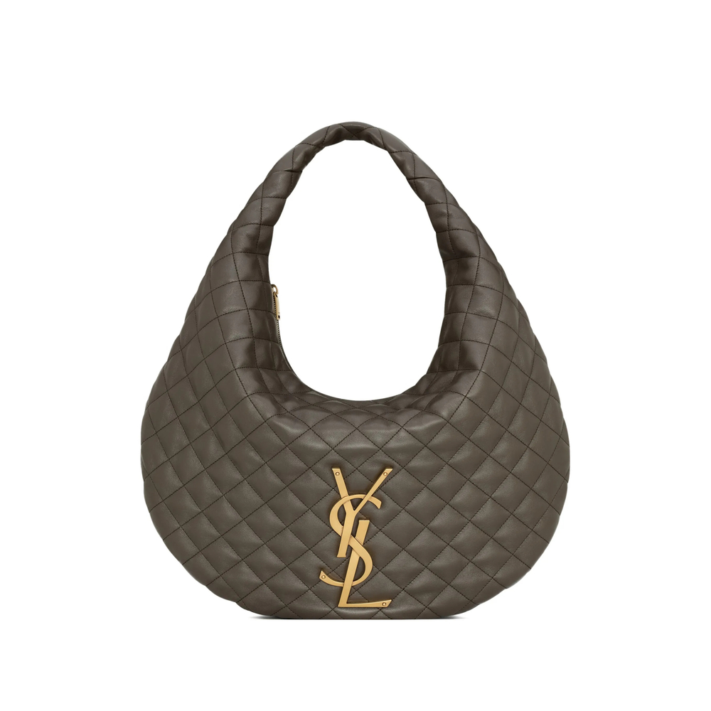 Saint Laurent Icare Quilted Leather Tote Bag