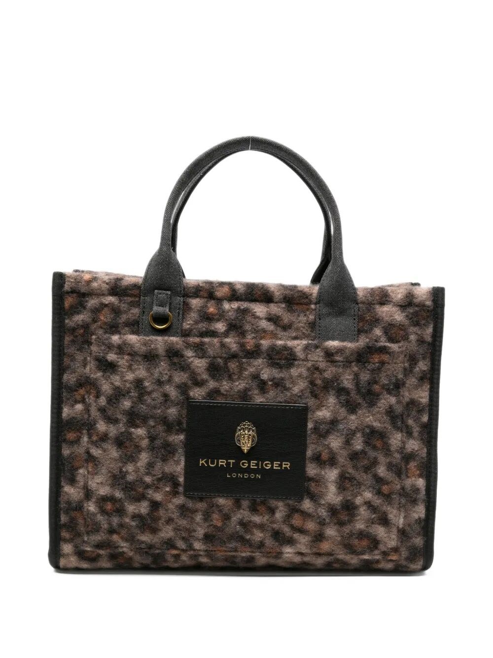 KURT GEIGER Leopard Print Tote Bag "Holborn"