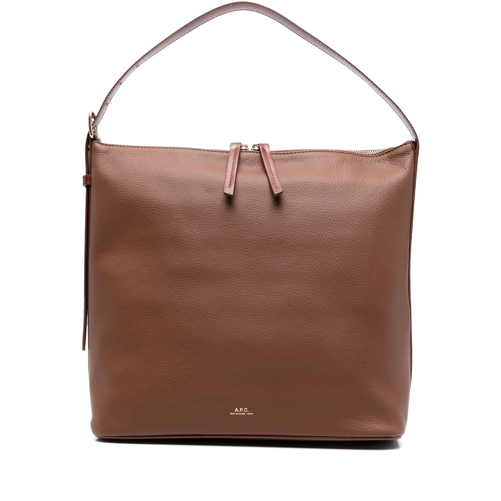 A. p.c. Vera Leather Tote Bag