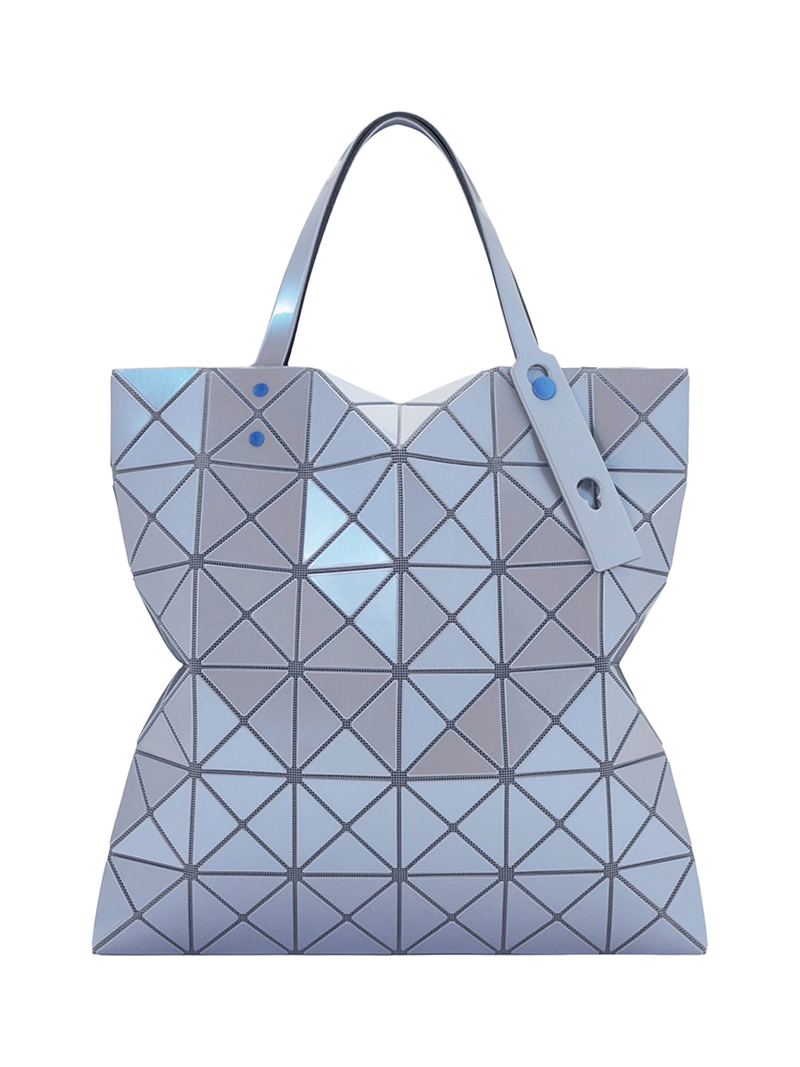 Issey Miyake Bao Bao Lucent Tote Bag Blue Grey