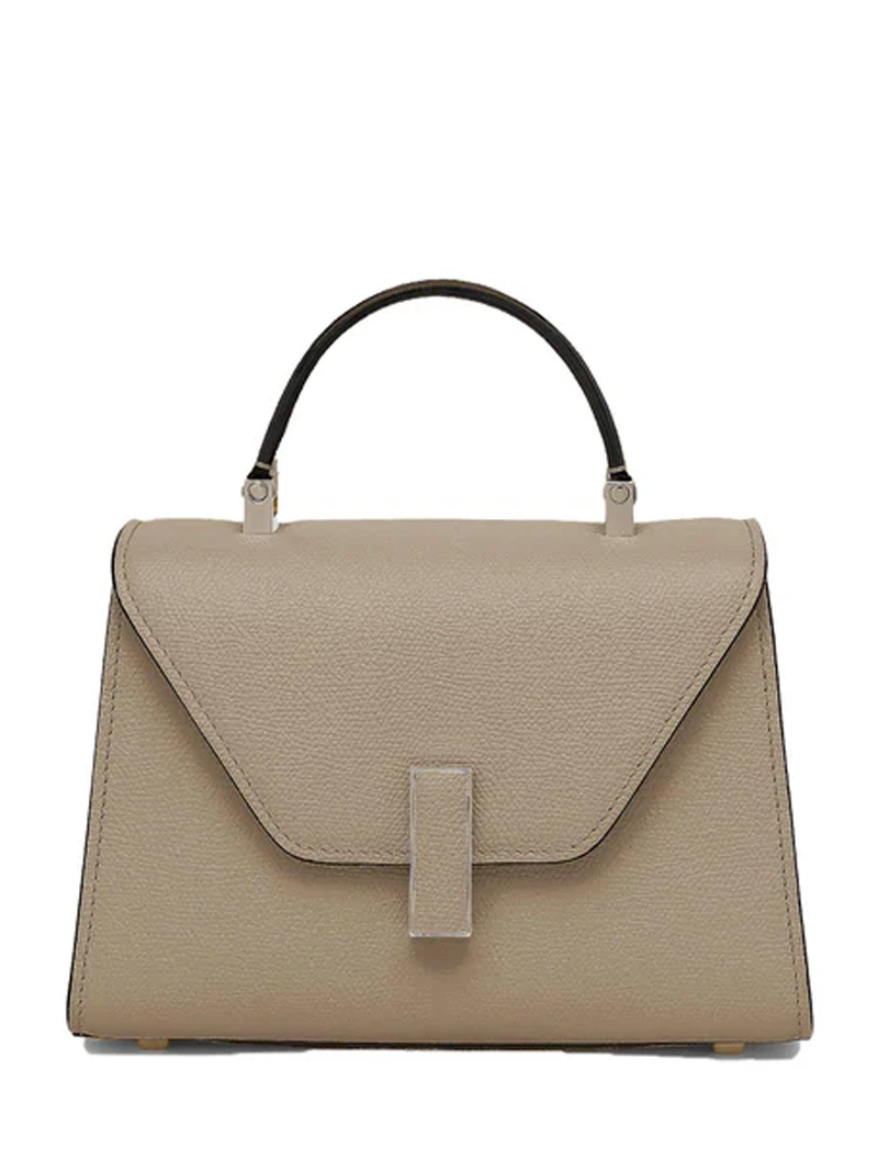 Valextra Iside crossbody micro bag Beige