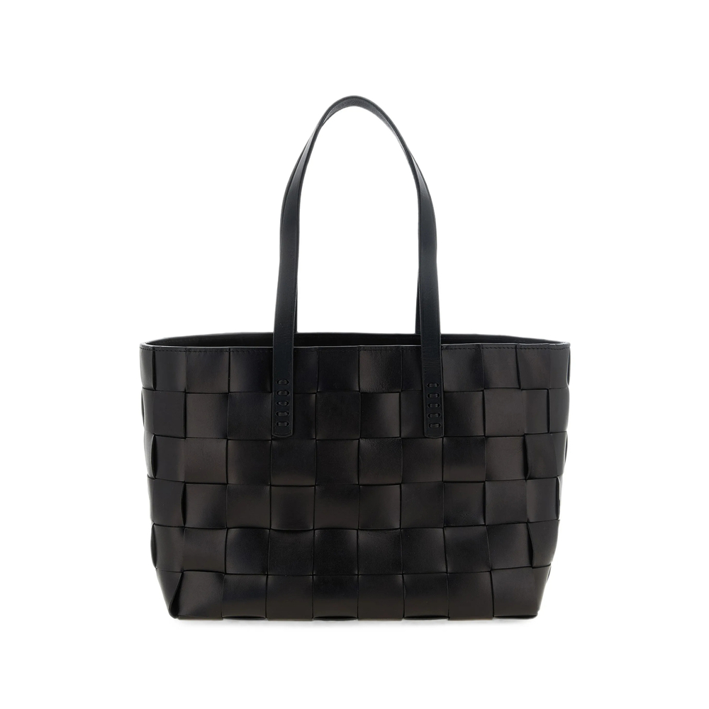 Dragon Diffusion Japan Tote Black W/ Flat Handles