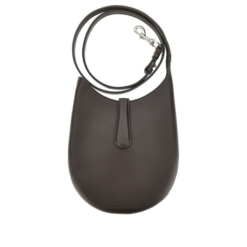 Borsa a tracolla 'Bean' mini in pelle