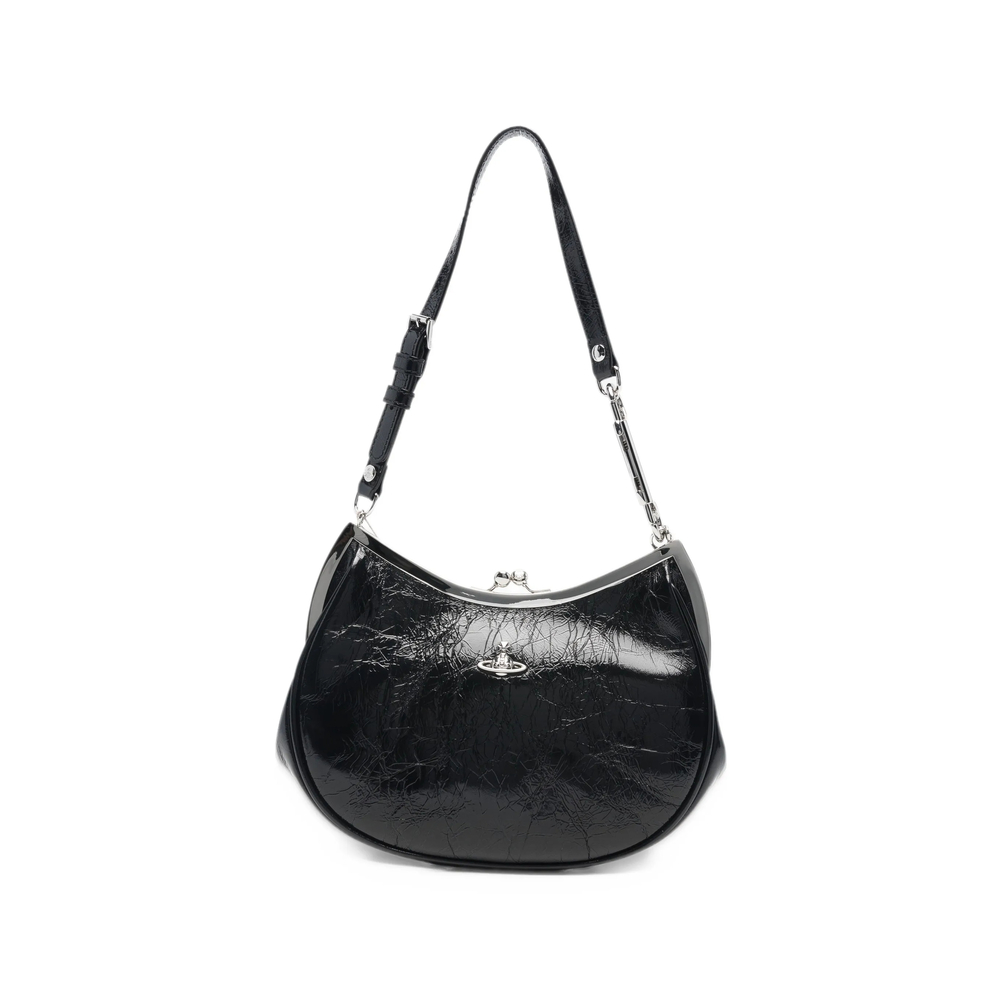 Vivienne Westwood Orb Patent-leather Shoulder Bag