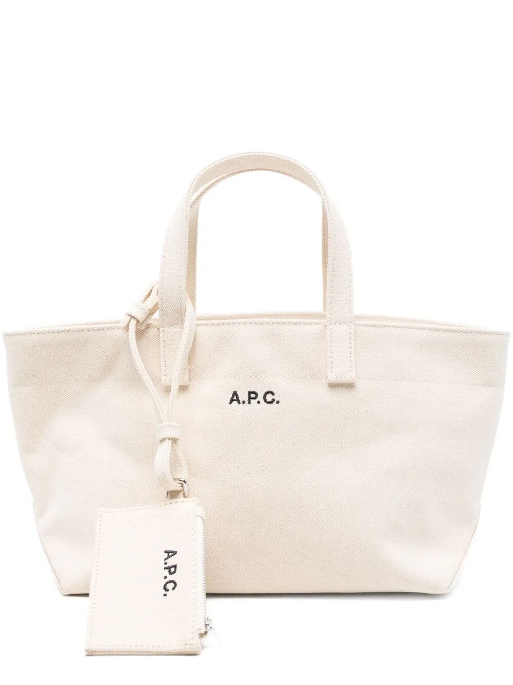 A. P.C. "Le Drummer Toile" Small Tote Bag