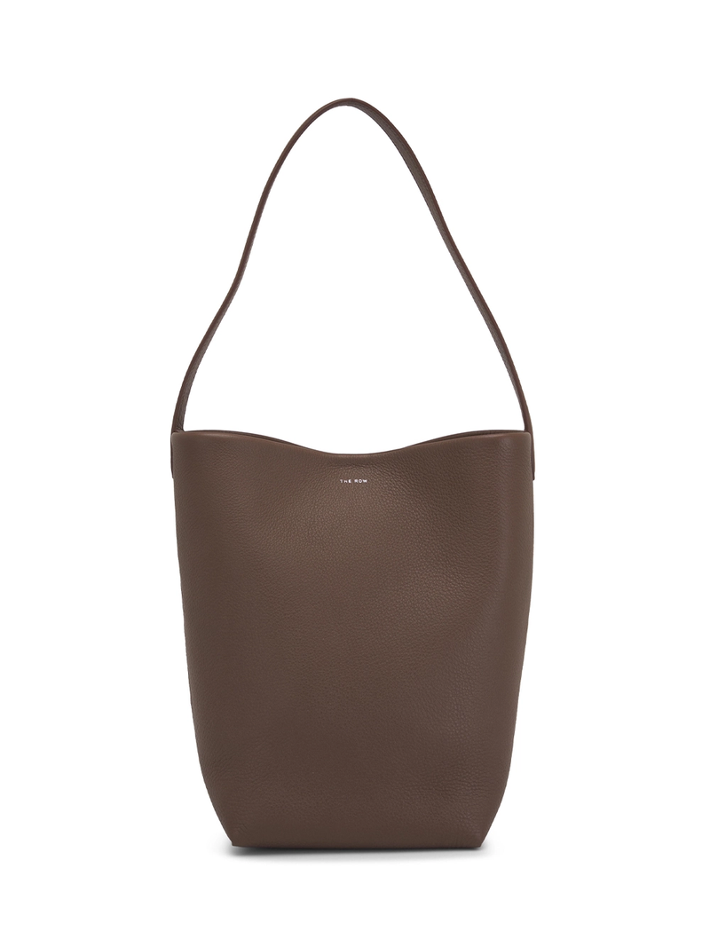 The Row Medium N/S Park Tote Bag Dark Olive