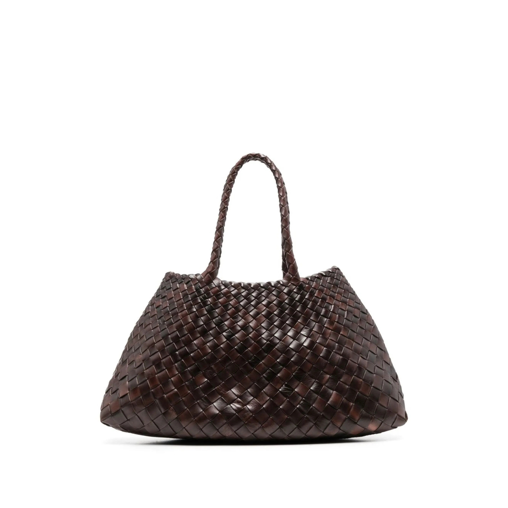 Dragon Diffusion Santa Croce Big Dark Brown Bag