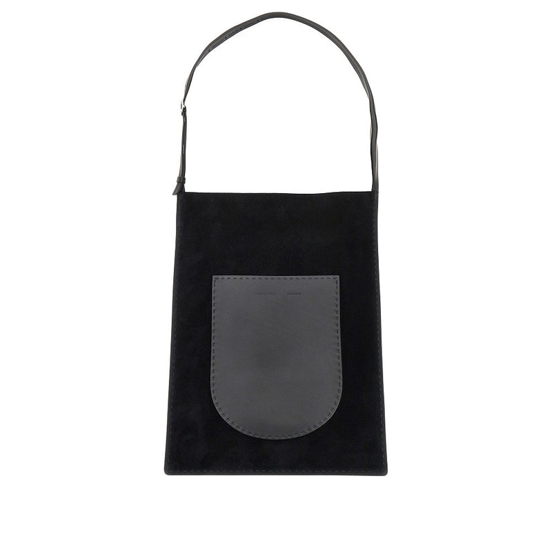 Tote bag 'Glove' in pelle scamosciata