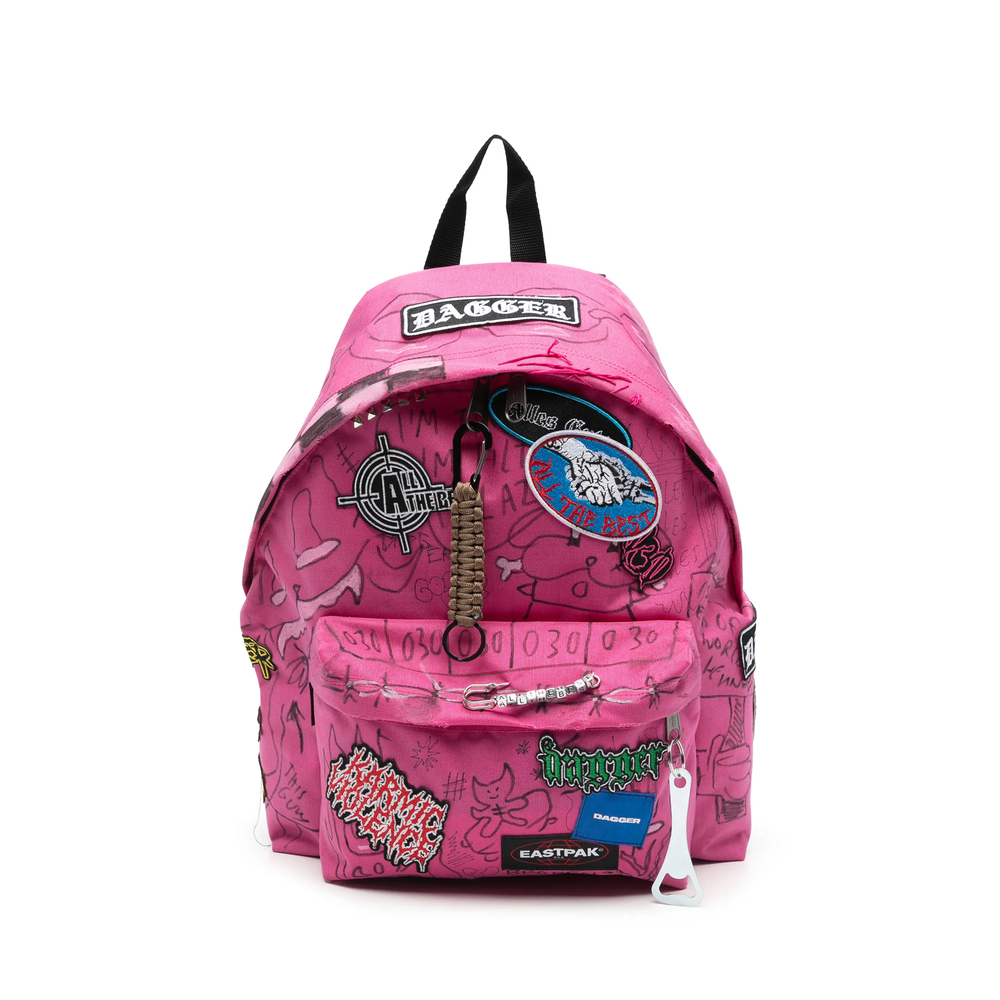 Dagger X Eastpack Patch-detail Graffiti-print Backpack