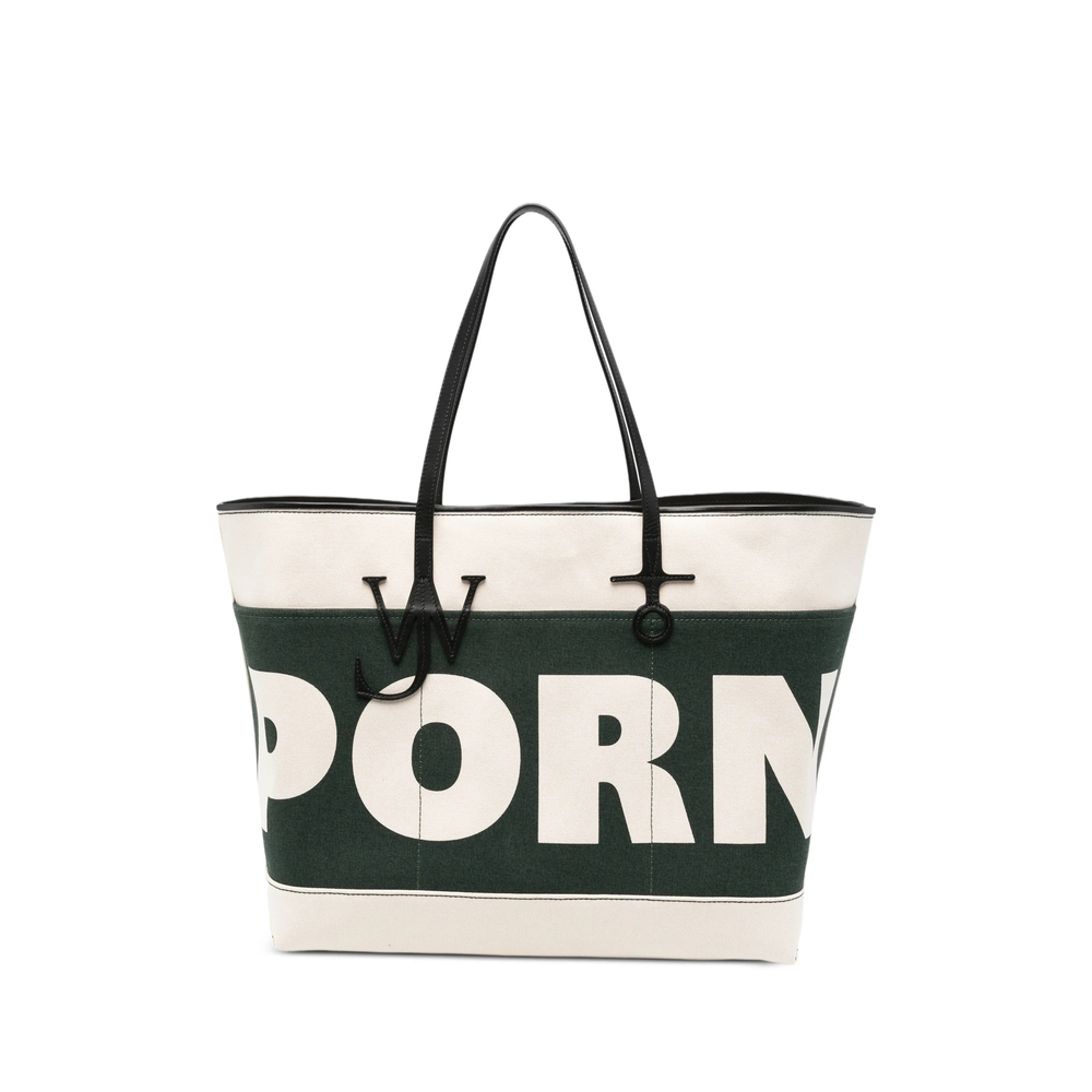Jw Anderson XL 'Porn' Anchor Tote Canvas & Leather