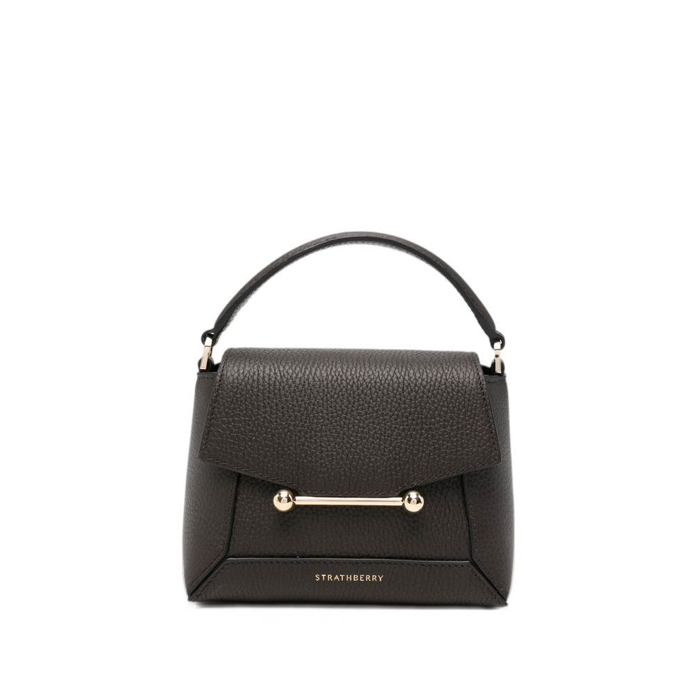 Strathberry Nano Mosaic Leather Tote Bag