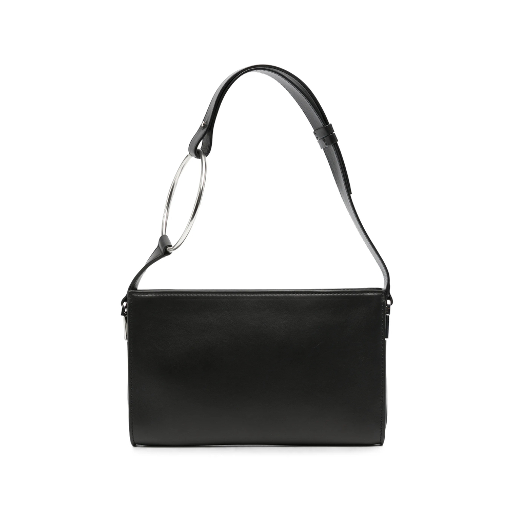 Dondup Ring-detail Leather Shoulder Bag