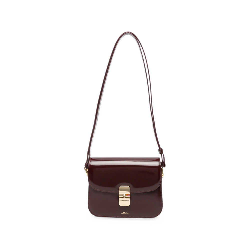 A. p.c. Small Grace Leather Shoulder Bag