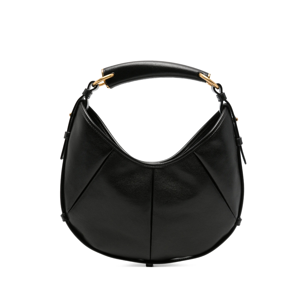 Saint Laurent Small Mombasa Leather Shoulder Bag