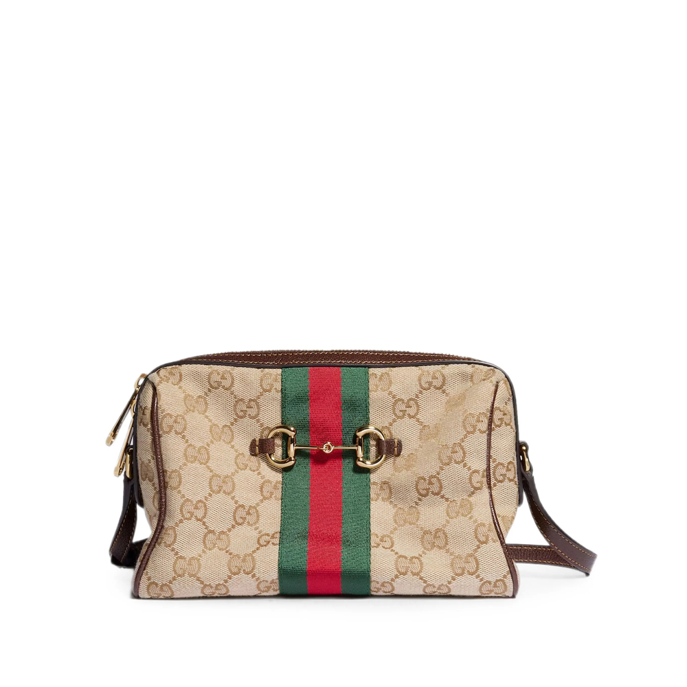 Gucci Mini Horsebit Web Shoulder Bag