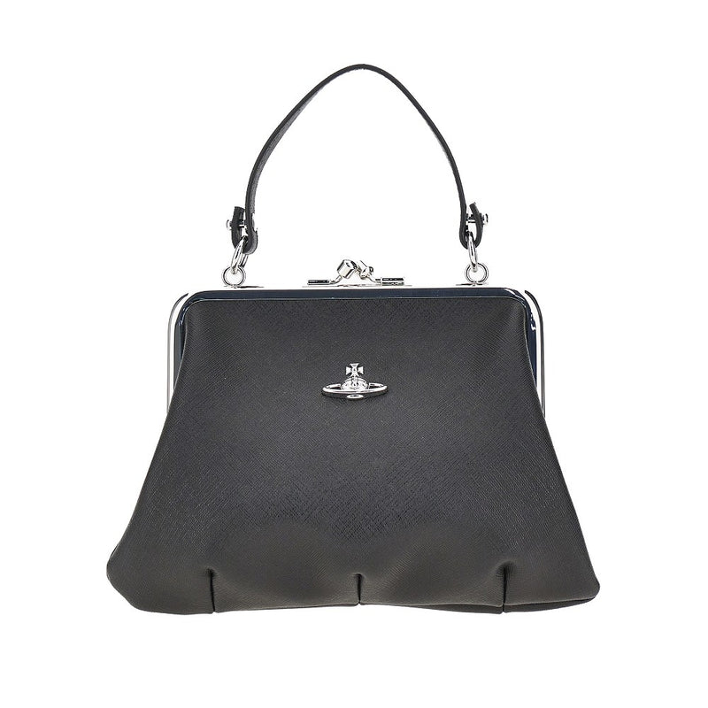 Mini bag 'Granny Frame' in pelle sintetica