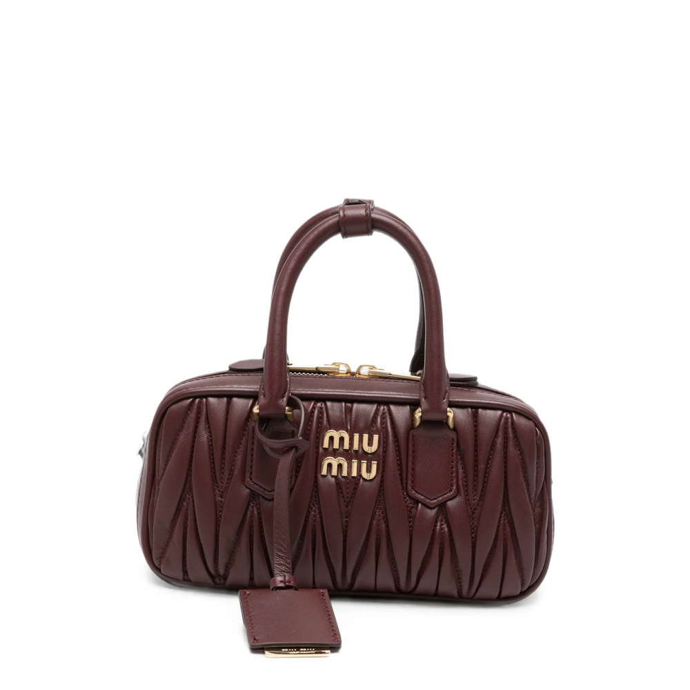 Miu Miu Arcadie Matelassé Nappa Leather Mini-bag