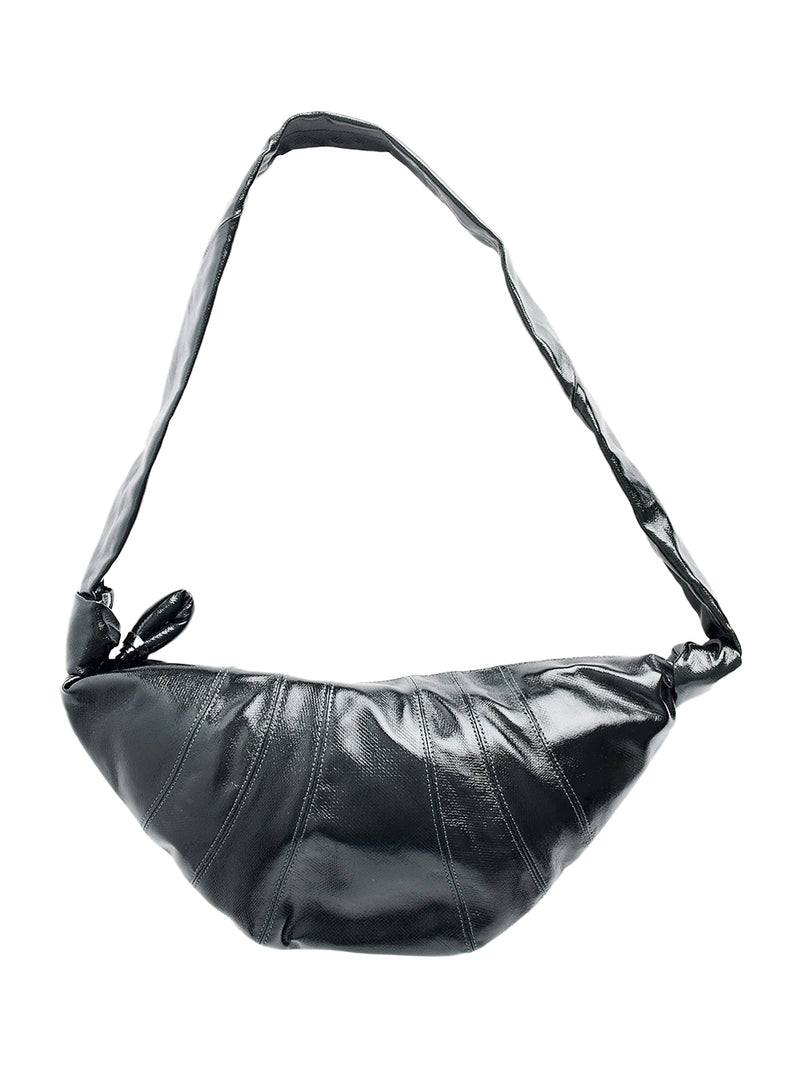 Lemaire croissant coated bag Forest