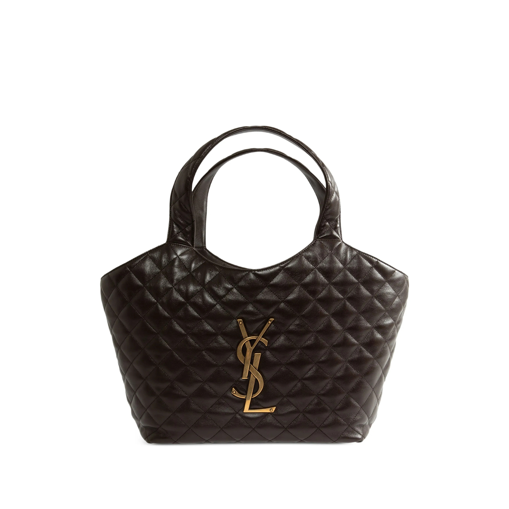 Saint Laurent Icare Medium Bag In Quilted Nappa