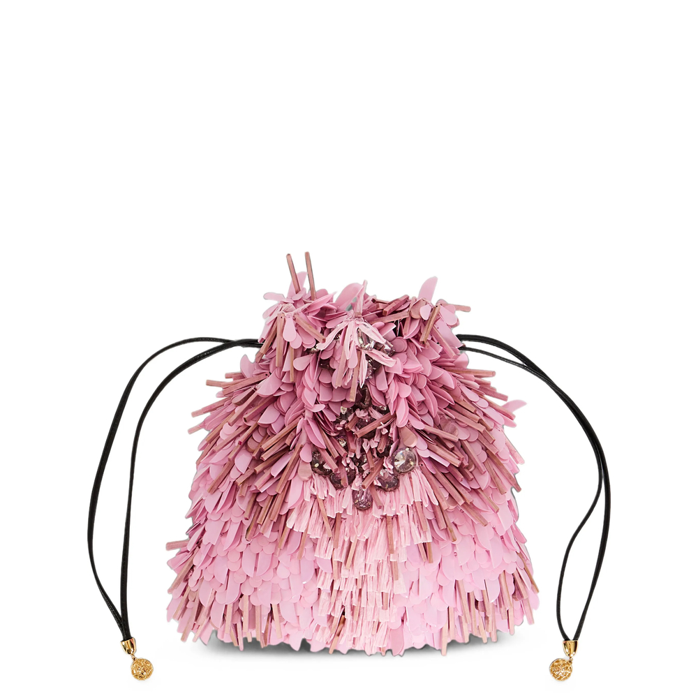 La Doublej Dustbag Pochette Embroidered