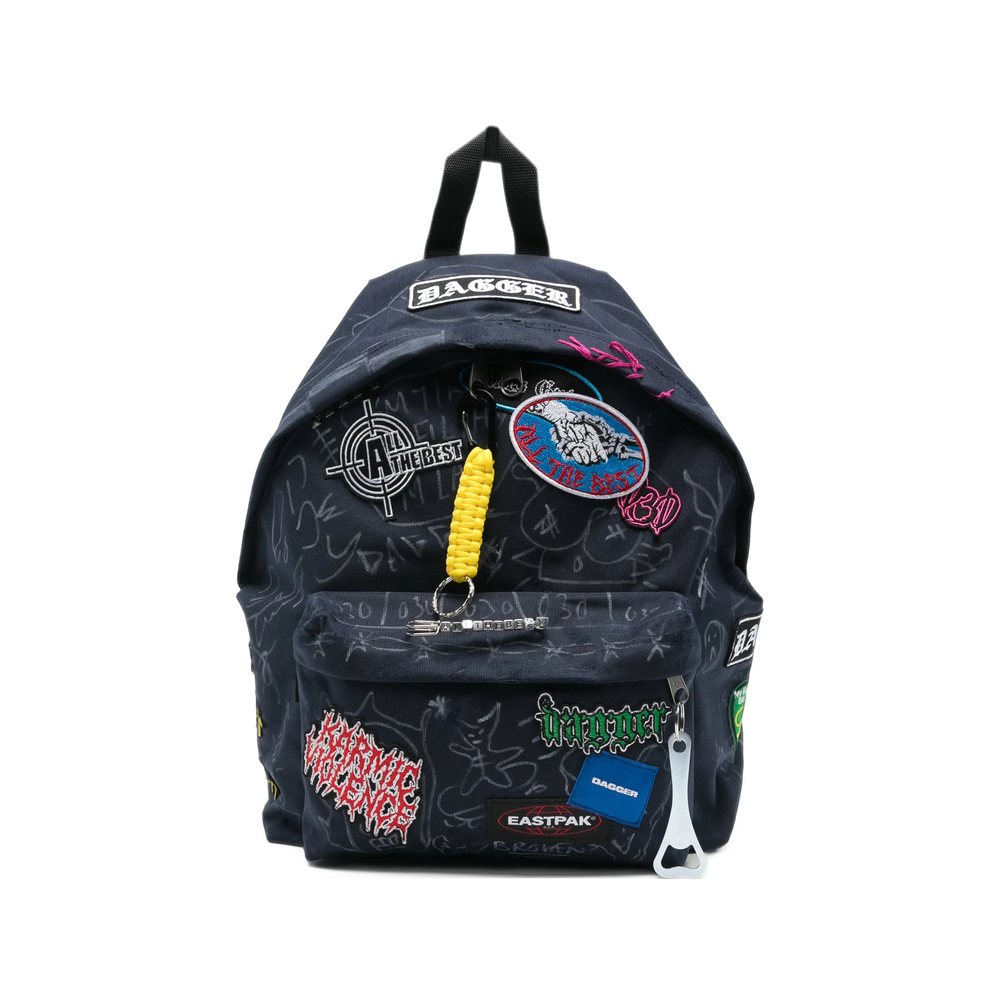 Dagger X Eastpak Patch-detail Graffiti-print Backpack