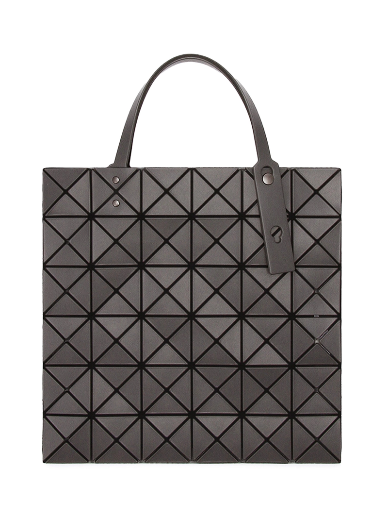 Issey Miyake Bao Bao Lucent Matte Tote Bag Dark Grey