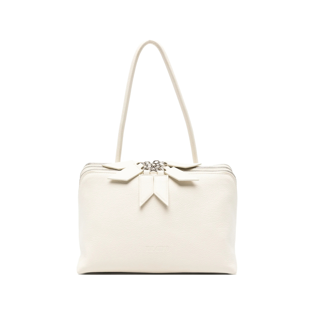 The Attico L'Altra Di Milano Leather Tote Bag