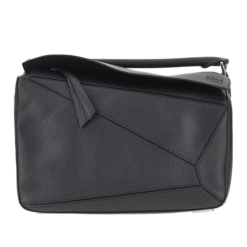 Borsa 'Puzzle' grande in pelle granata