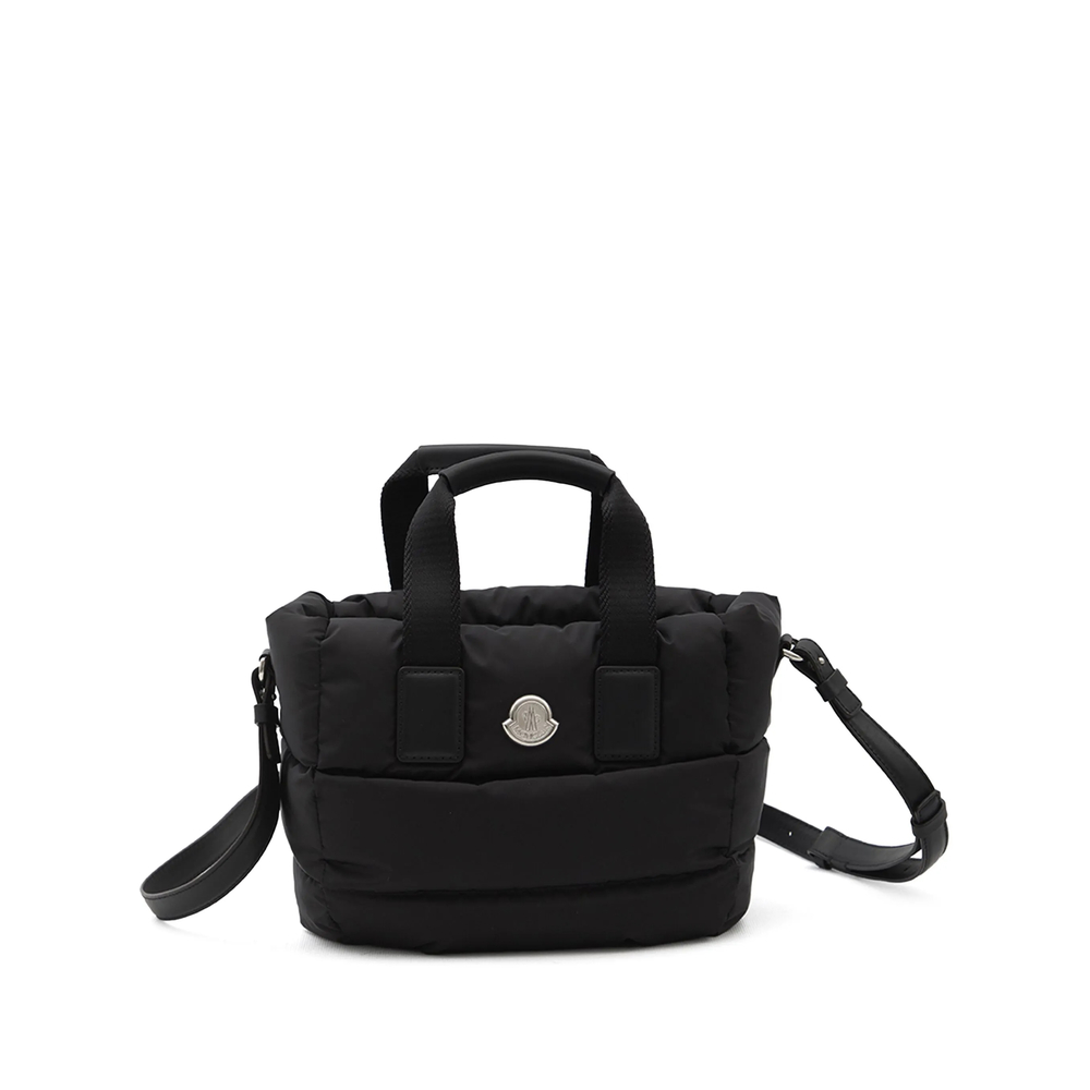 Moncler Mini Caradoc Quilted Logo-plaque Tote Bag