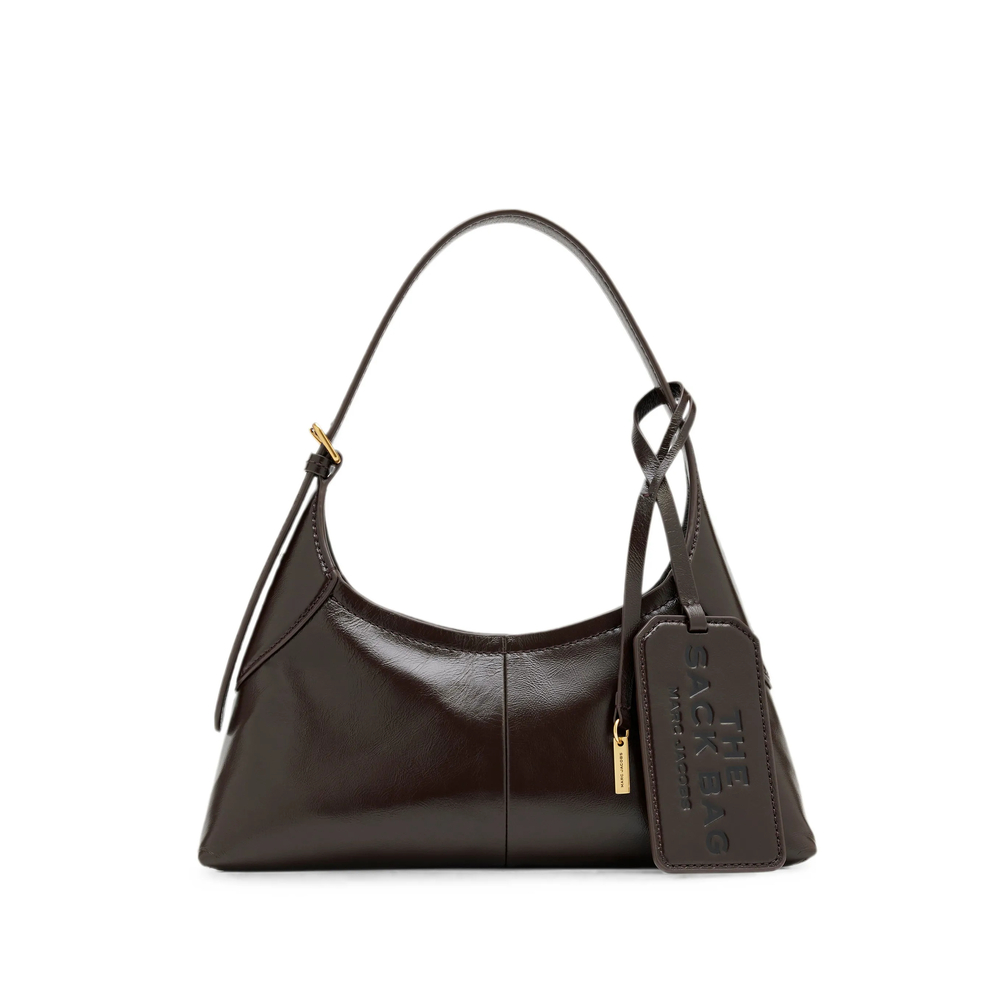 Marc Jacobs Small Belted The Sack Bag In Crinkle Leather
