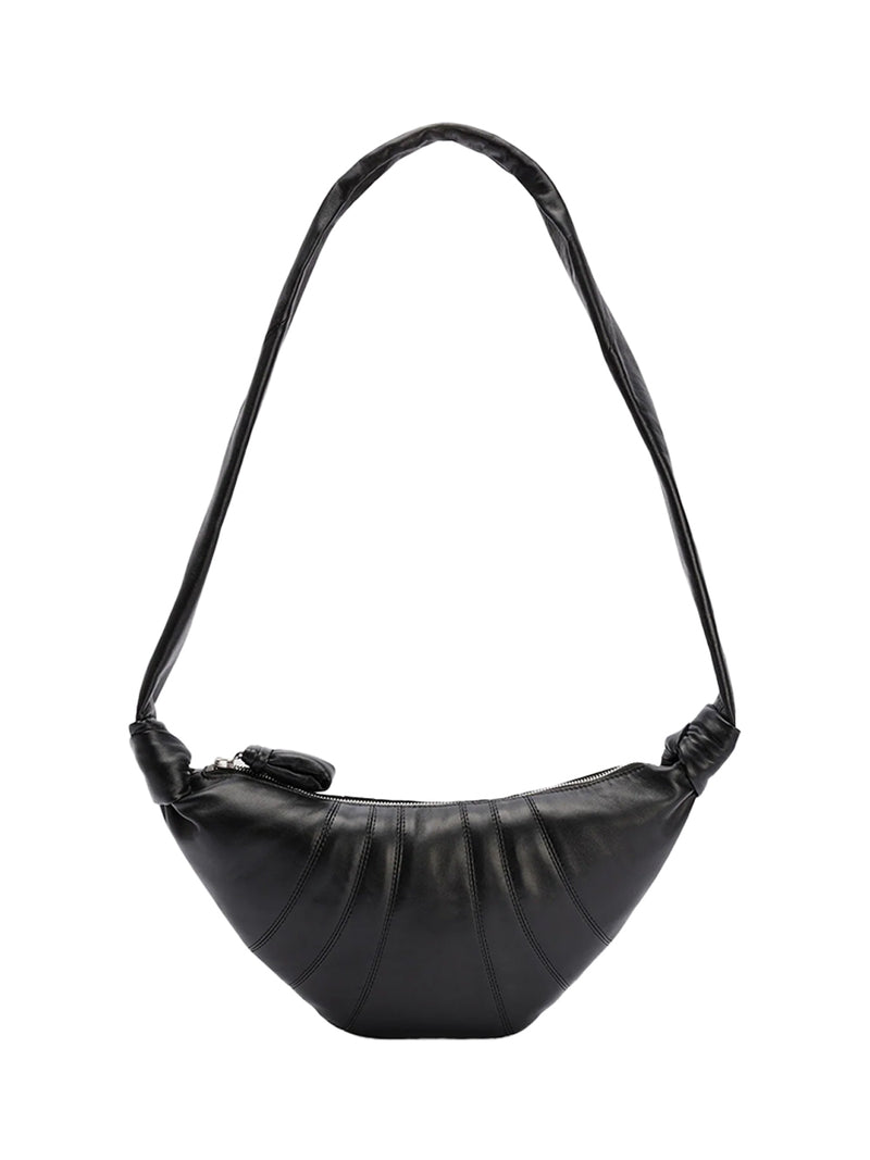 Lemaire small croissant bag Black