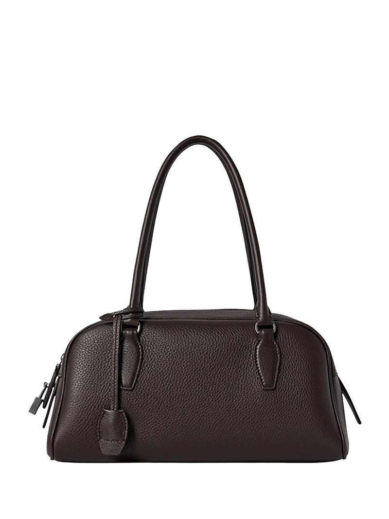 The Row Small EW India Bag Deep Brown