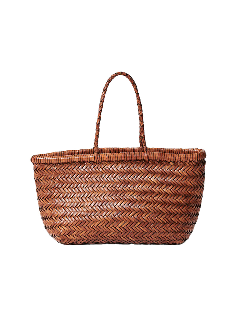 Dragon Diffusion Bamboo Triple Jump Bag Mini Tan