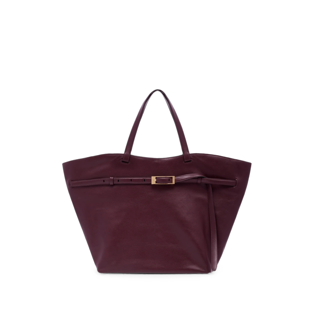 Anine Bing Elly Small Grained Leather Tote