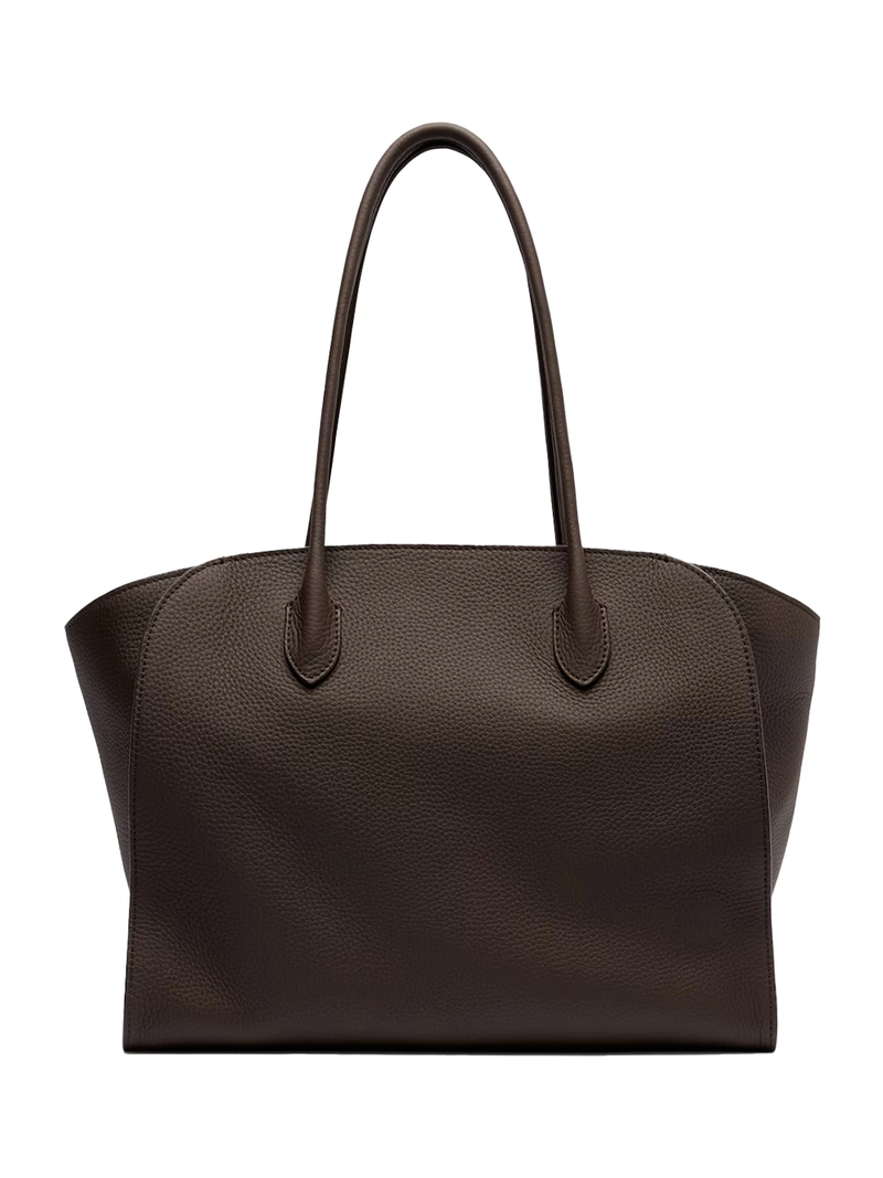 The Row Marlo 14 Bag Deep Brown
