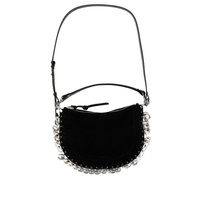 Borsa Oskan Soft Zip in pelle scamosciata