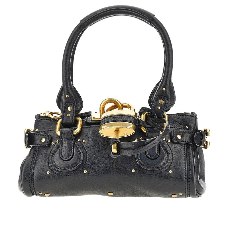 Borsa 'Paddington' piccola in pelle granata