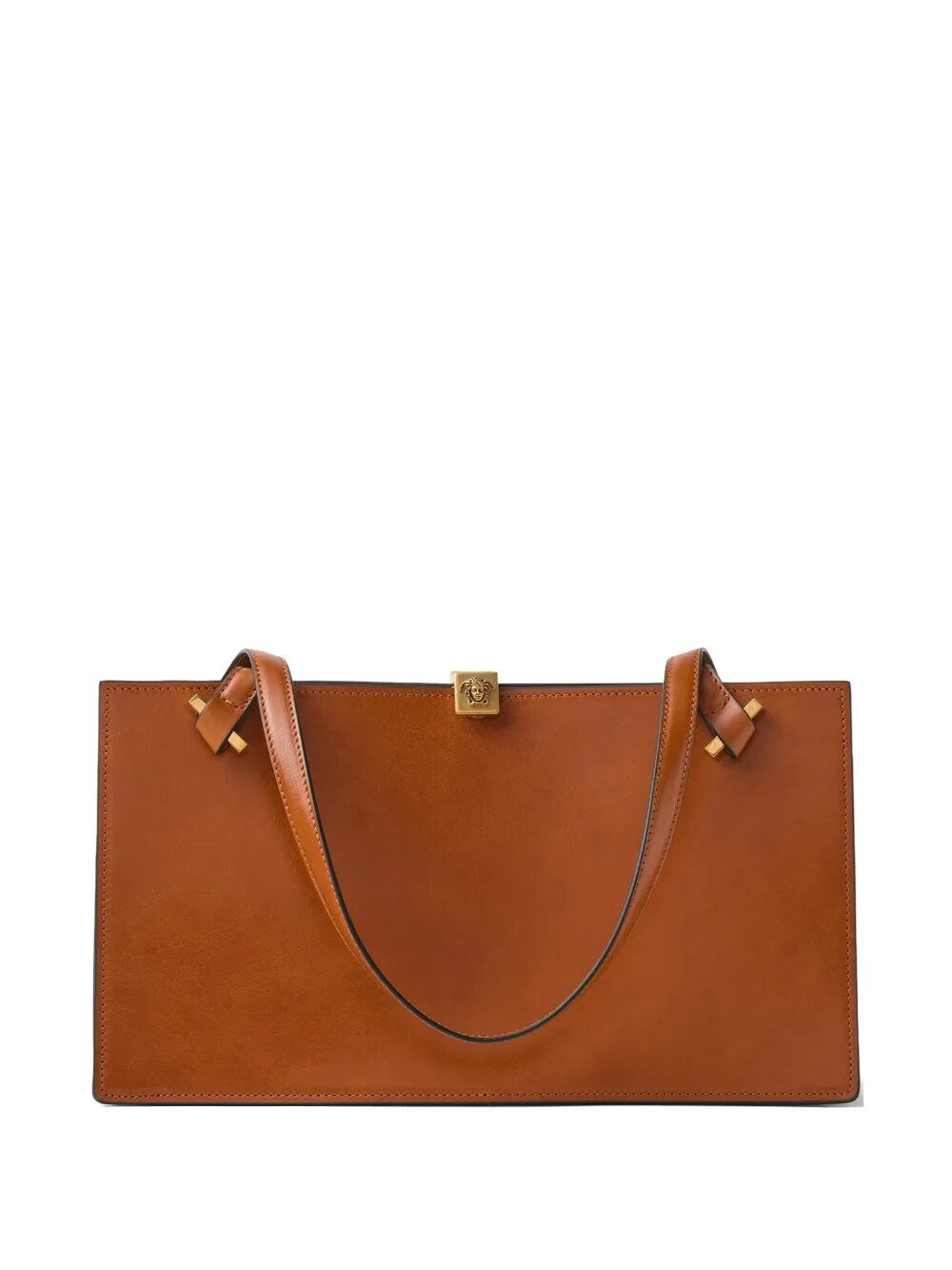 VERSACE Medium Tote Calf Leather Bag