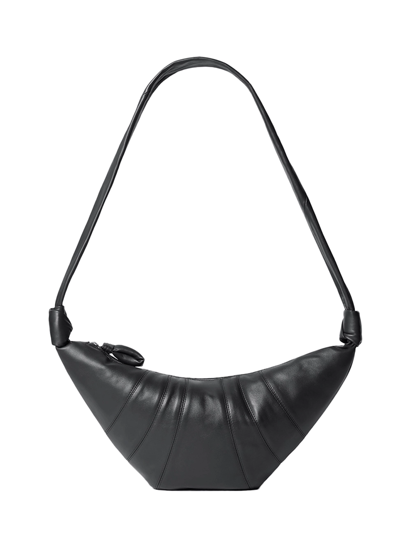 Lemaire medium croissant bag Black