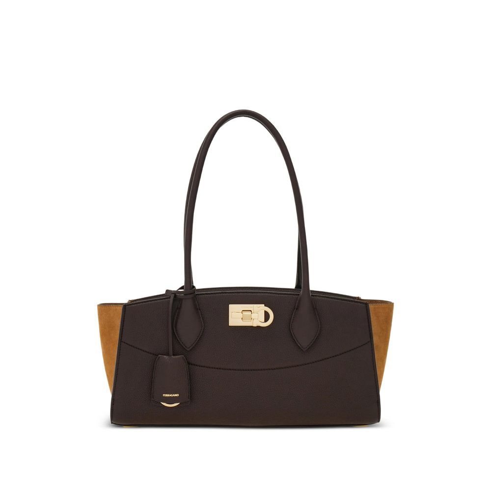 Ferragamo New Studio Soft Bag East-west (m)