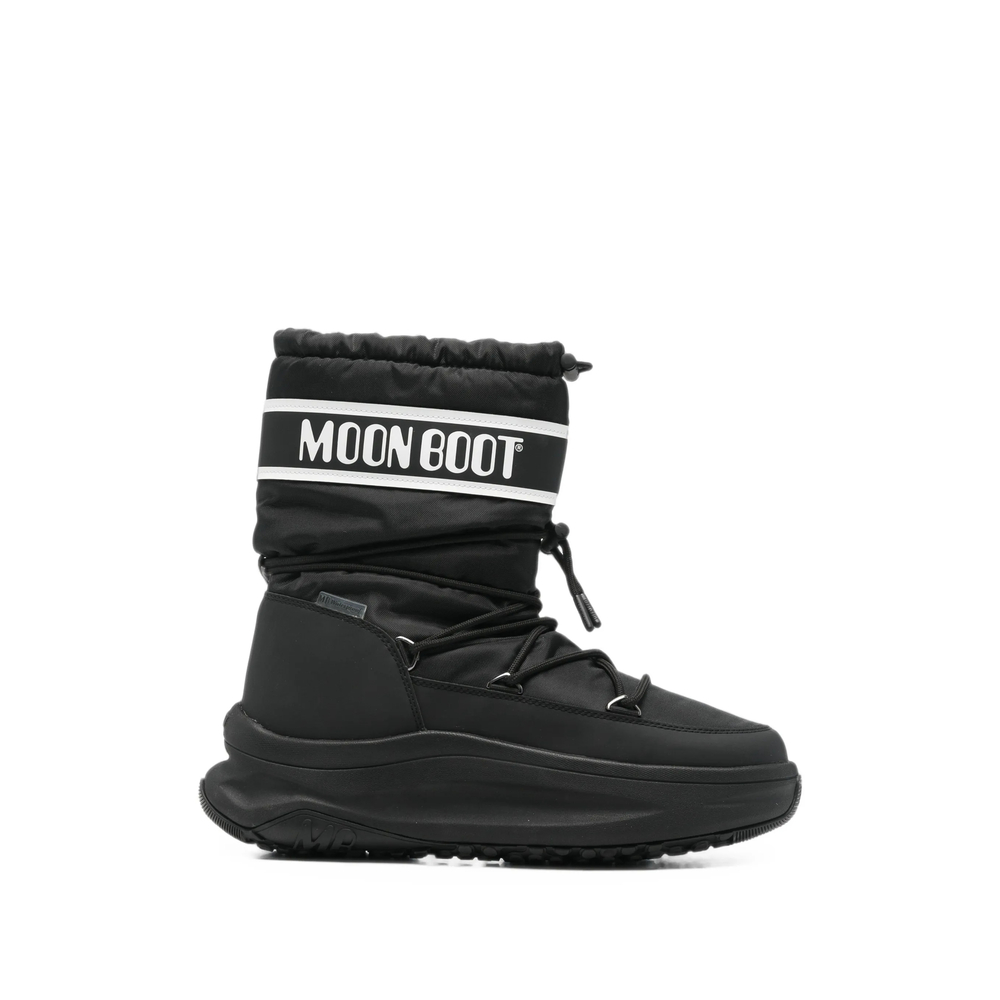 Moon Boot Logo-print Lace-up Boots