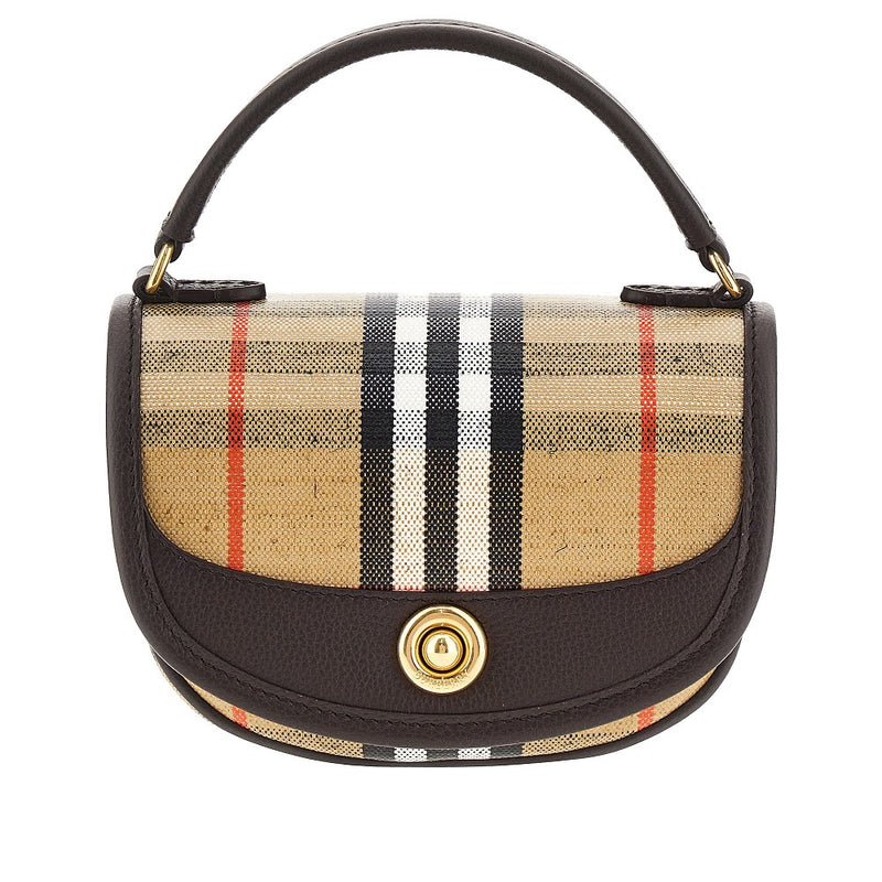 Borsa 'Highlands' mini​ in tela spalmata