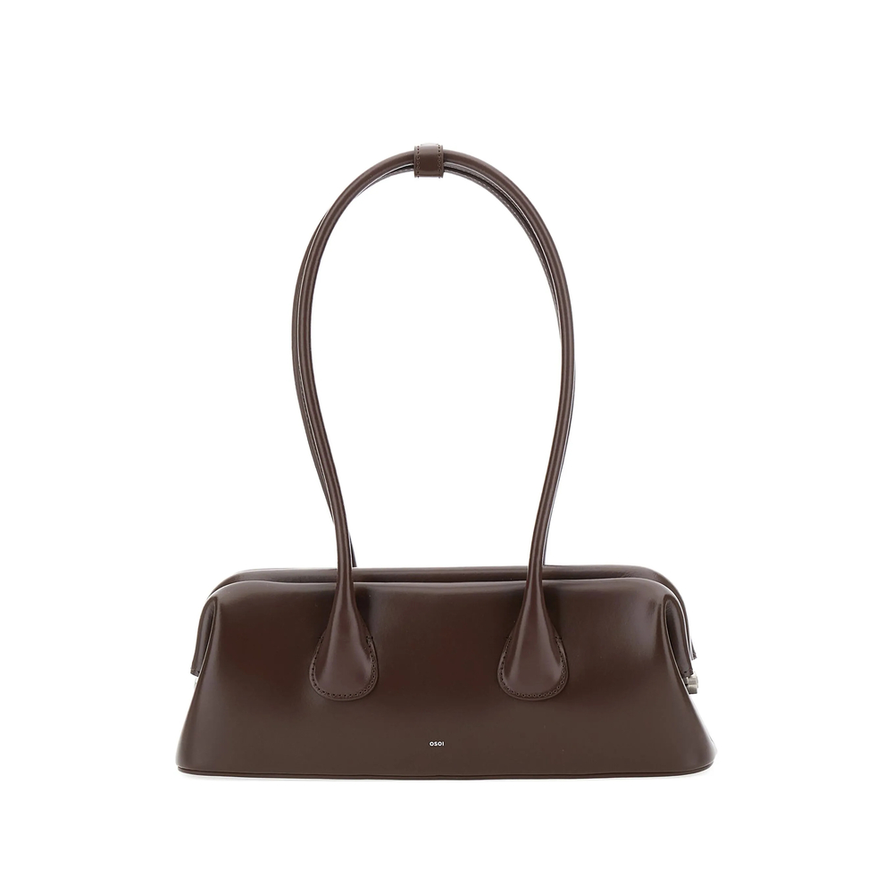 Osoi Boat Wide Mini Leather Shoulder Bag