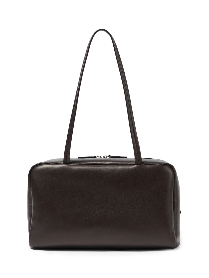 The Row Astra Bowling Bag Dark Brown Ans