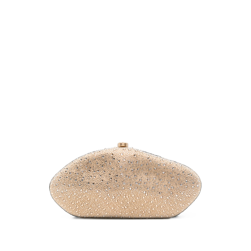 Cult Gaia Caldera Crystal-embellished Clutch Bag